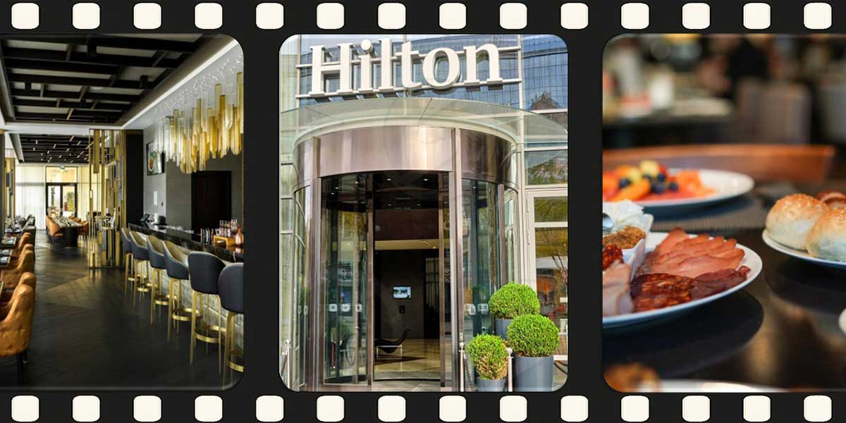 Hotel Hilton Belgrade - IAQ solutions in filmstrip visual