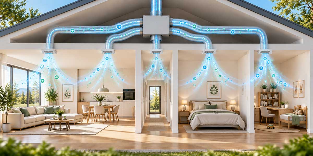Marquis Intelligence - Benefits of Bipolar Air Ionization in a Central Home Ventilation System