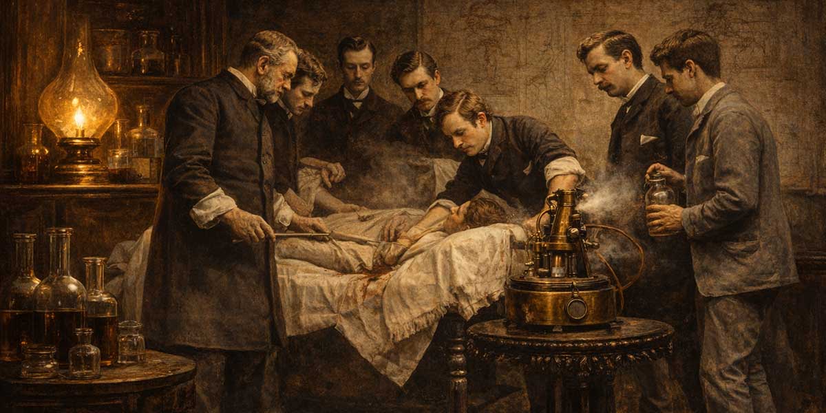 Marquis Intelligence - Lord Lister and the First Chemical Air Disinfection