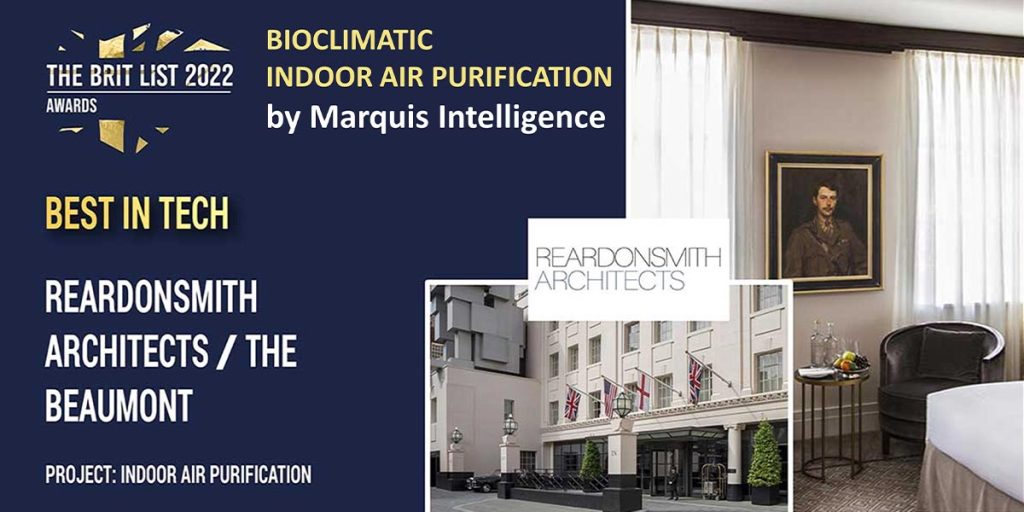 Tehničko rešenje Marquis Intelligence dobilo prvu nagradu na The Brit List Avard 2022 u Londonu u kategoriji The Best in Tech
